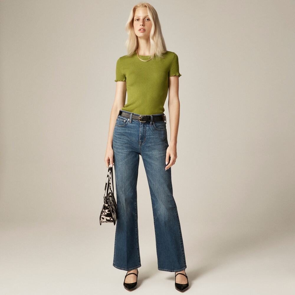 J. Crew Charley kickout cropped jean - Size 27